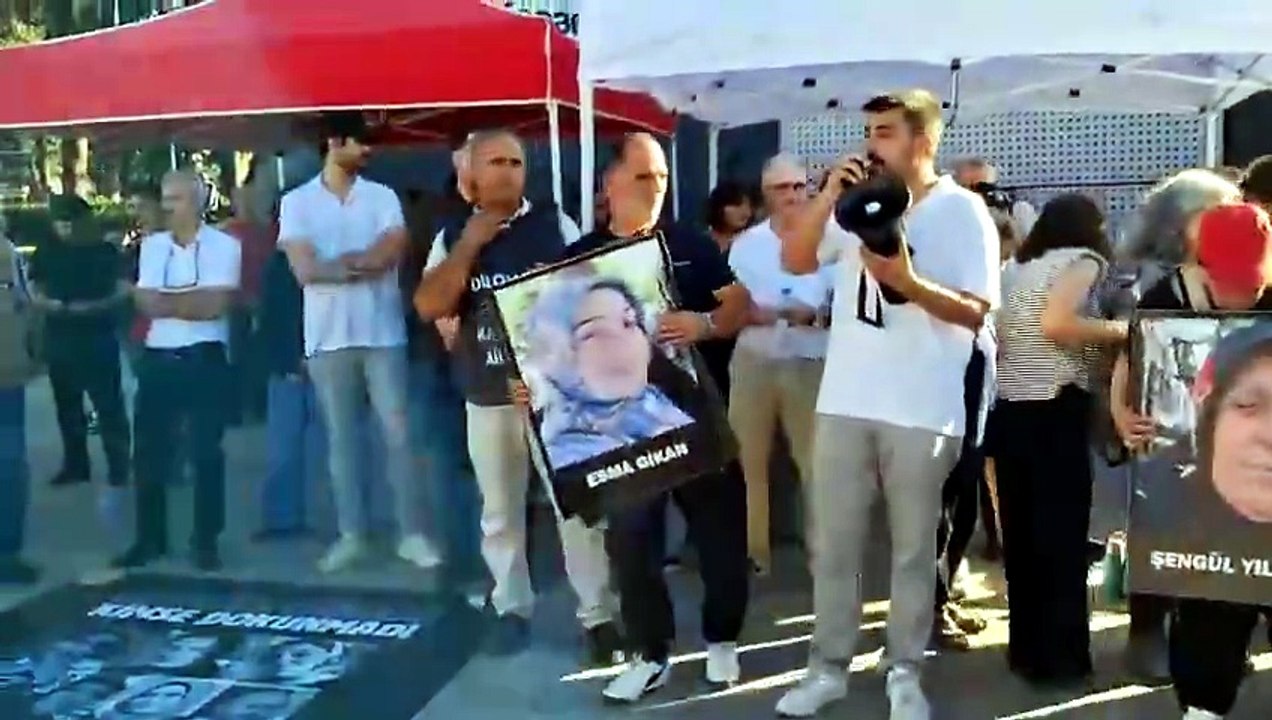 Dilovası adalet nöbetine dayanışma çağrısı: Aileler 5 haftadır meydanda haykırıyor