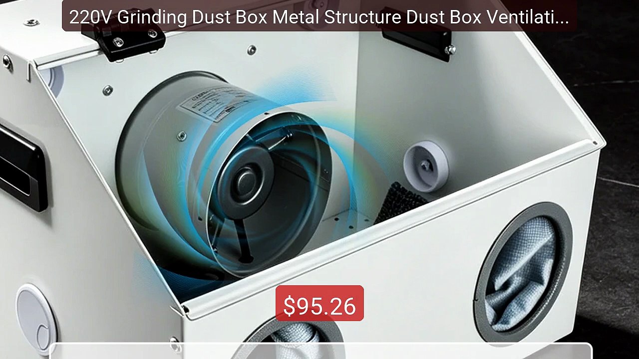 220V Grinding Dust Box Metal Structure Dust Box...