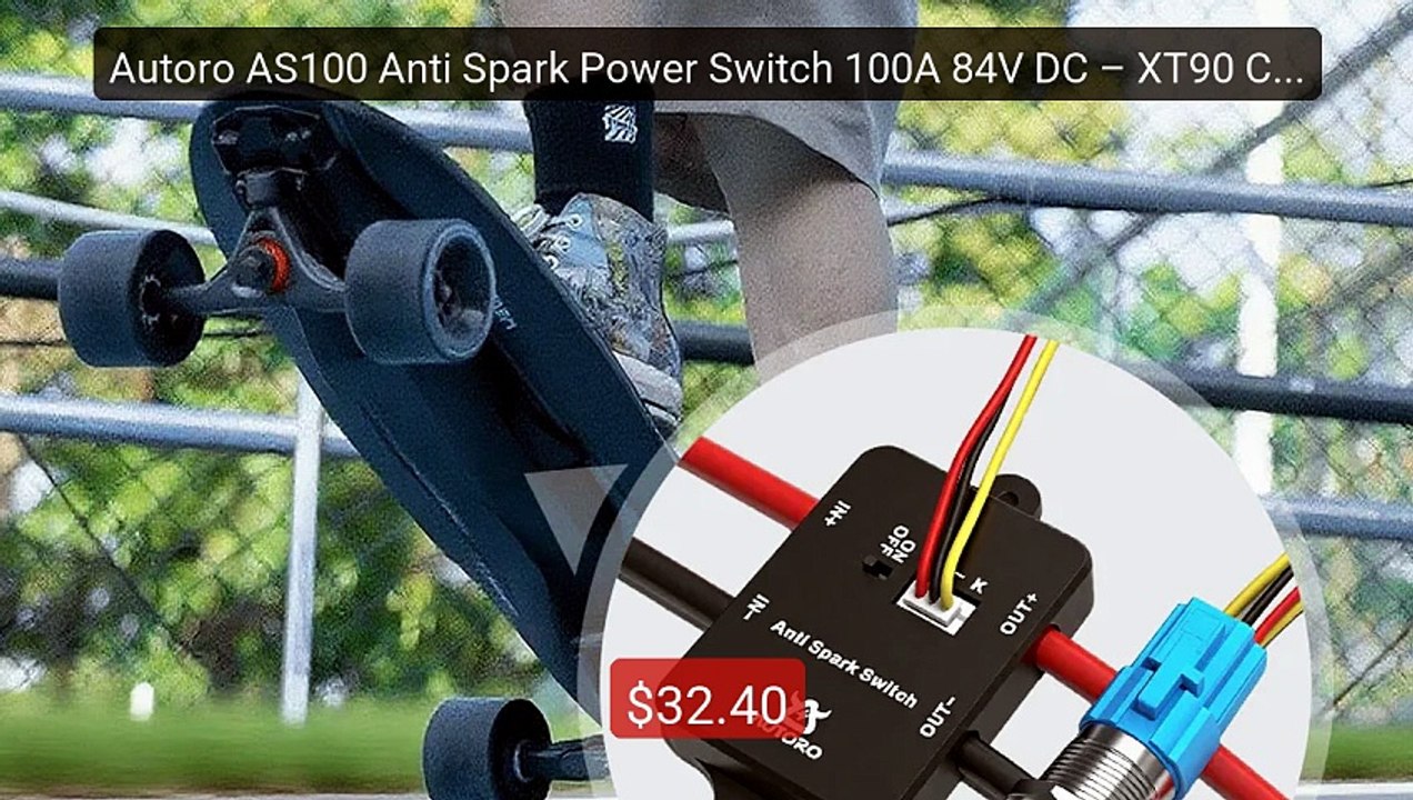 Autoro AS100 Anti Spark Power Switch 100A 84V DC – XT90 Con... -- Top Pick 2026 | Unbeatable Price!
