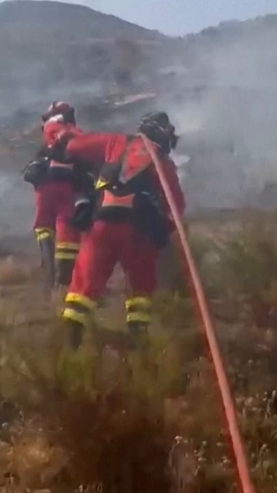 One of Spain's deadliest wildfires hits Almeria