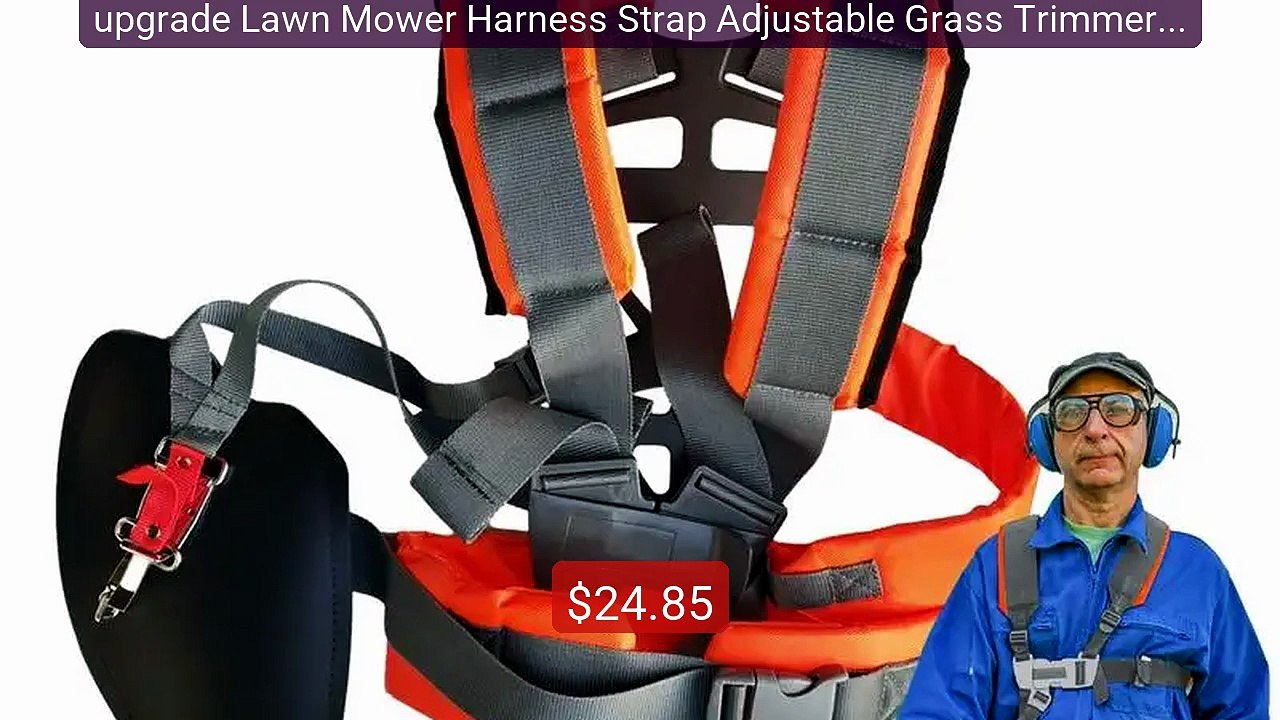 upgrade Lawn Mower Harness Strap Adjustable Grass Trimmer Strap Do... -- Best Deal 2026 | Shop Now!