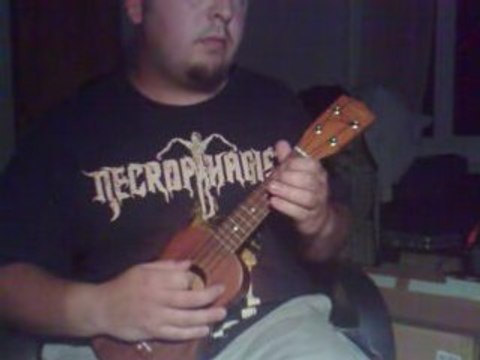 UKULELE !! Metal cover !! Necrophagist Seven Ukulele !