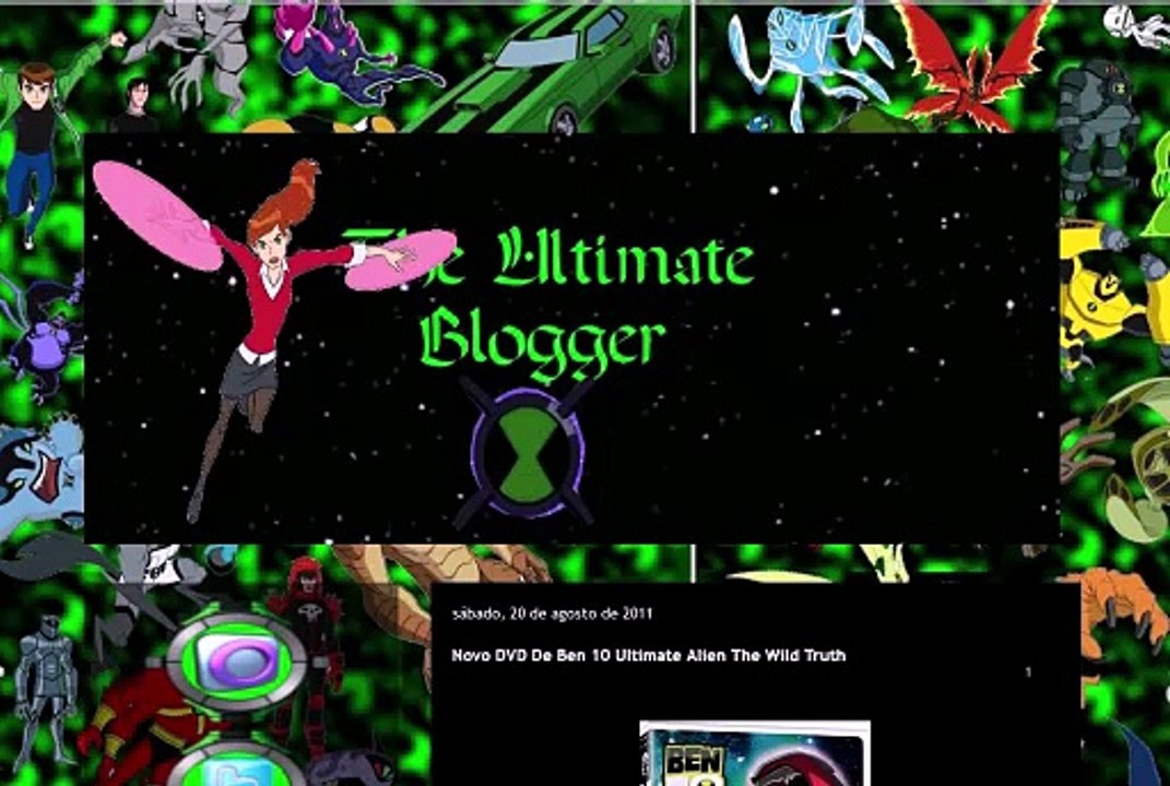 113- Novo DVD De Ben 10 Ultimate Alien The Wild Truth  113ª Post