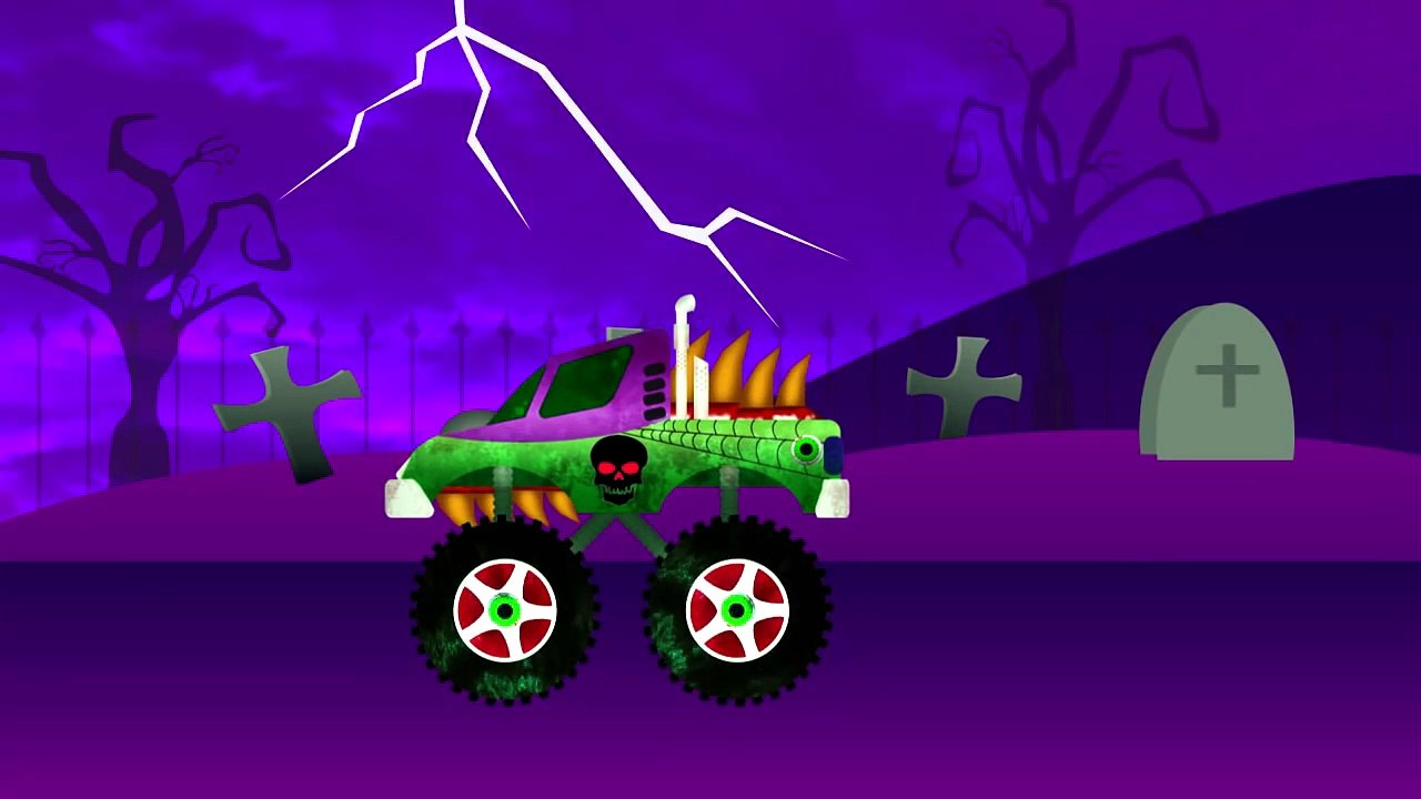 SCARY MONSTER TRUCK - Monster truck for children - TyZ