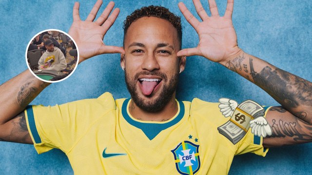 Neymar reaparece jugando póker en Las Vegas tras la eliminación de Brasil en el Mundial 2026