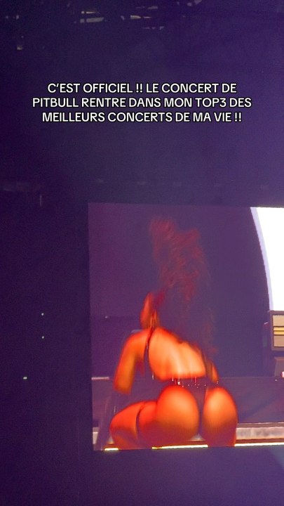 TOP 3 DE MES MEILLEURS CONCERTS | PITBULL 2026 🎶