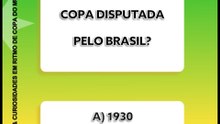 Quiz 28 - BRASIL RUMO AO HEXA!