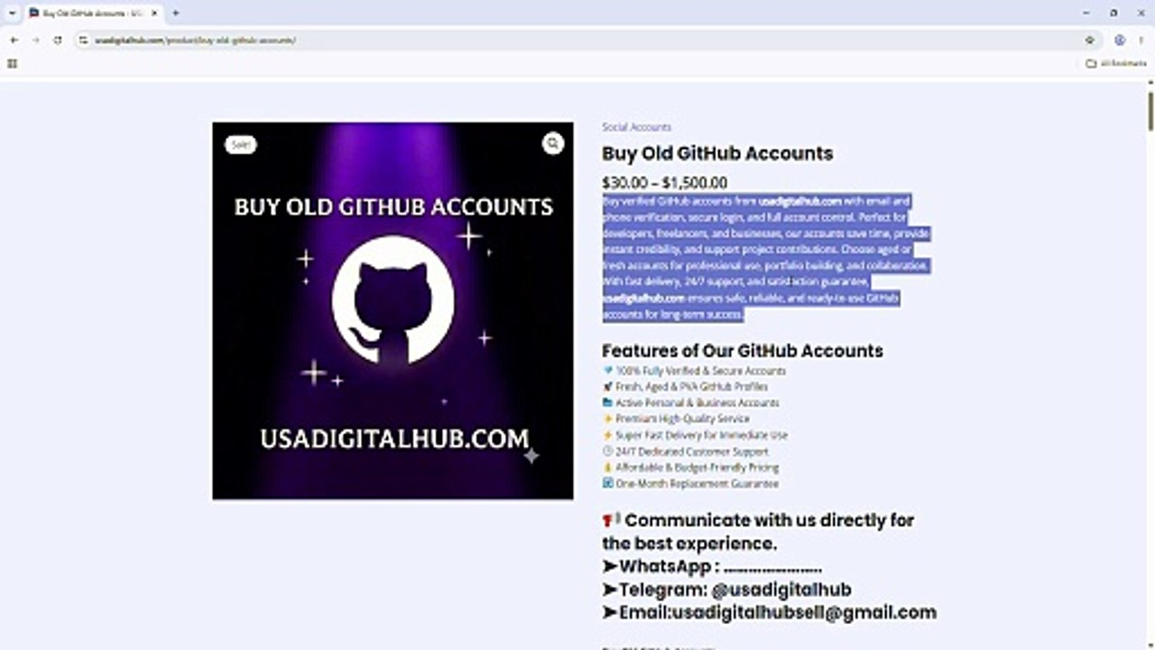 Step‑by_Step Guide to Buy Old GitHub Accounts Fast