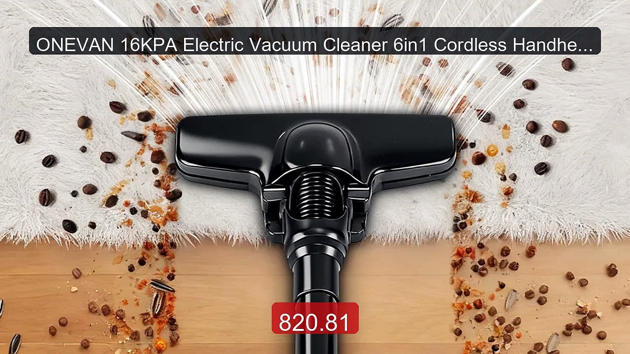 ONEVAN 16KPA Electric Vacuum Cleaner 6in1 Cordless Handheld C... -- Amazing Value 2026 | Must Have!