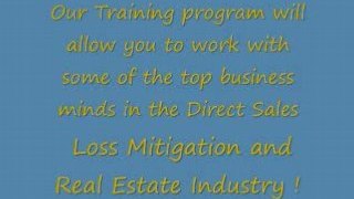 FORECLOSURE/LOSS MITIGATION TRAINING (Business Opportunity)