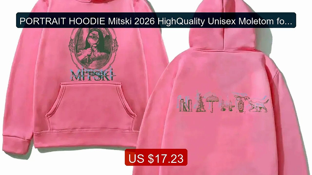 PORTRAIT HOODIE Mitski 2026 HighQuality Unisex Moletom for Aut... -- Hot Deal 2026 | Limited Offer!