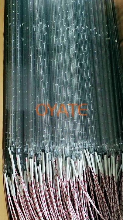 Customizable infrared heating lamp with adjustable power & size, energy-saving design, perfectly matched for automotive spray booths and industrial drying ovens