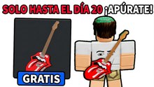 ¡Aprovecha! Este objeto gratis de Roblox solo está disponible hasta el 20!