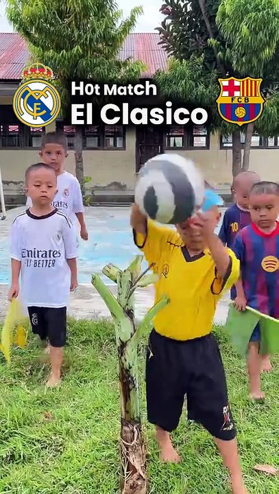Pertandingan elclasico 😂