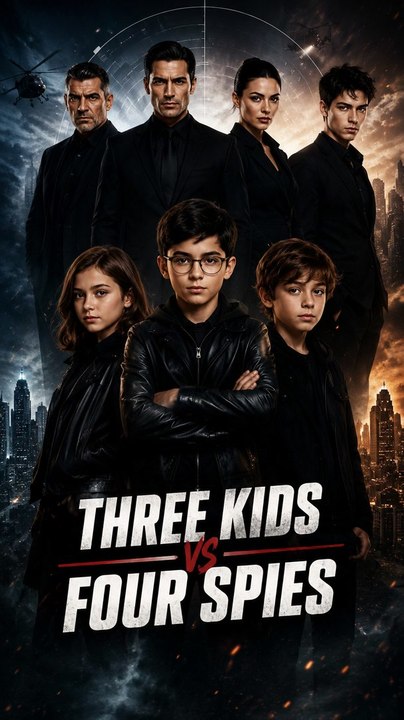 Three Kids vs Four Spies - Full HD | Action Drama Series