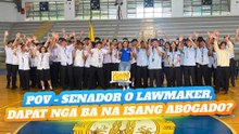 POV - Senador o lawmaker, dapat nga ba na isang abogado? | Unang Hirit
