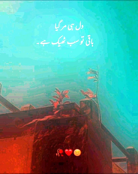 dil he mar gya #UrduQuotes #SadQuotes #BrokenHeart #HeartTouching #UrduPoetry #Explore #TrendingNow