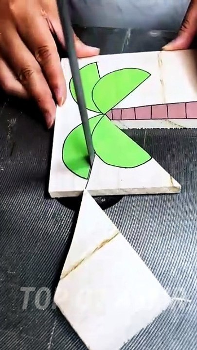 ​Crispy Wood Cutting ASMR: Carving a Wooden Palm Tree Art 🎧 | Top G7 ASMR