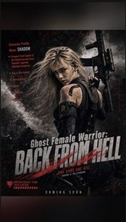 Ghost Female Warrior: Back from Hell New