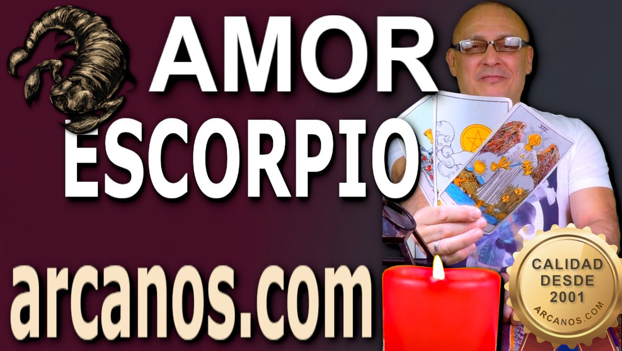 ♏ ESCORPIO AMOR: Todo está claro | Alguien se acercará, tendrás que adaptarte