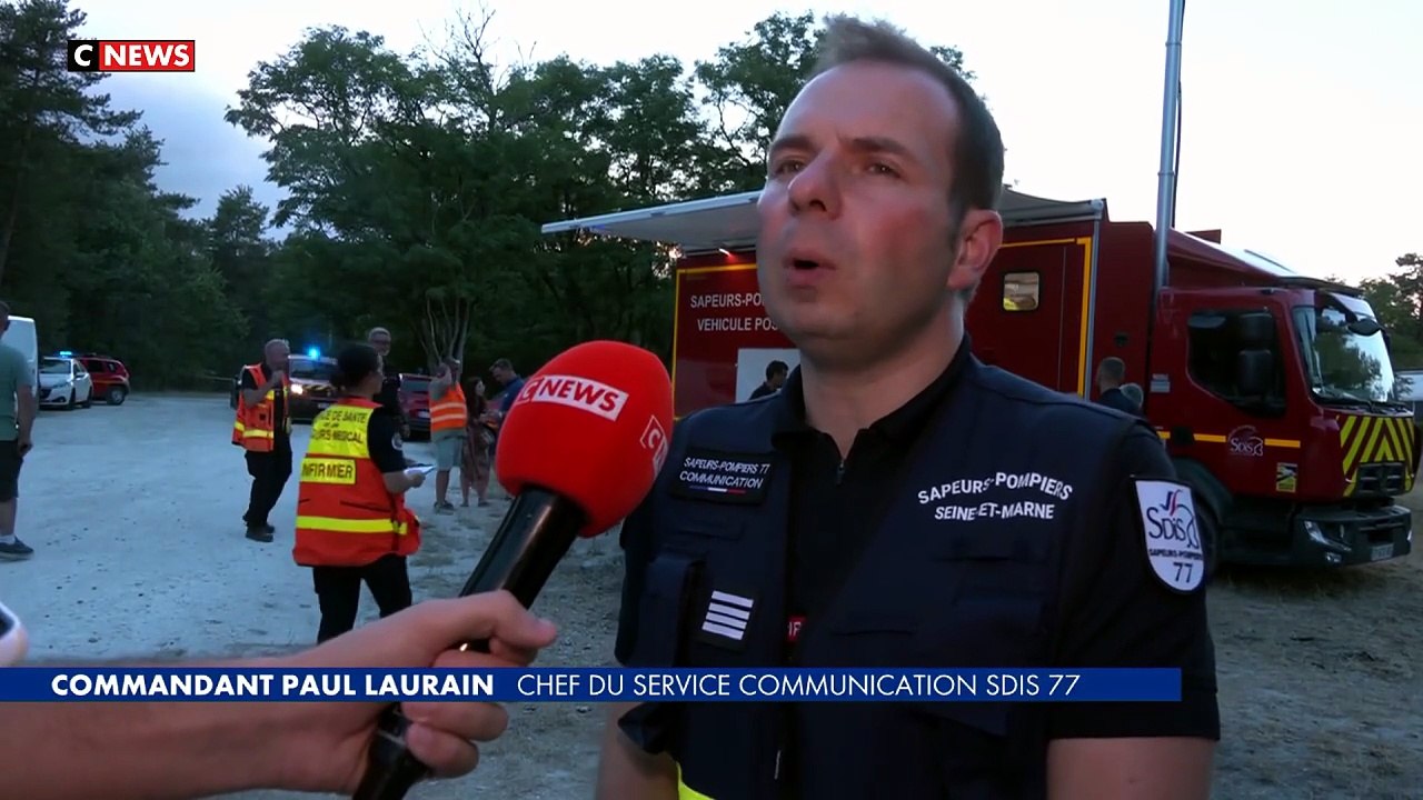 Incendie à Fontainebleau  : Regardez les dernières images