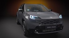 Toyota Yaris Cross GR in Storm Grey Design Preview in Studio