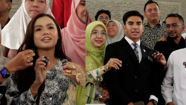 Bella Astillah senyum syukur, Syed Saddiq dah boleh fokus hal kahwin