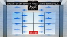 Exhaust Fan with 2677m³/h Airflow, Double Ball Bearing, Low N... -- Amazing Value 2026 | Must Have!