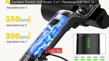 Cordless Electric Grill Brush, 2 in 1 Rechargeable BBQ Grill Cleane... -- Top Rated 2026 | Buy Now!