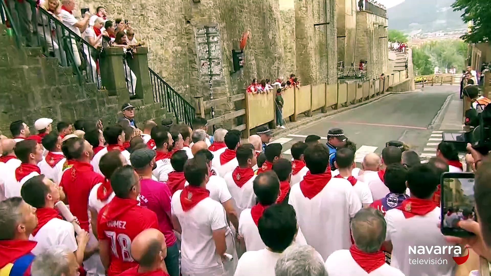 Séptimo encierro de San Fermín con los Miura