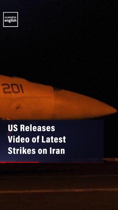 US Releases Video of Latest Strikes on Iran