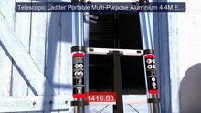 Telescopic Ladder Portable Multi-Purpose Aluminium 4.4M Extendable... -- Best Deal 2026 | Shop Now!