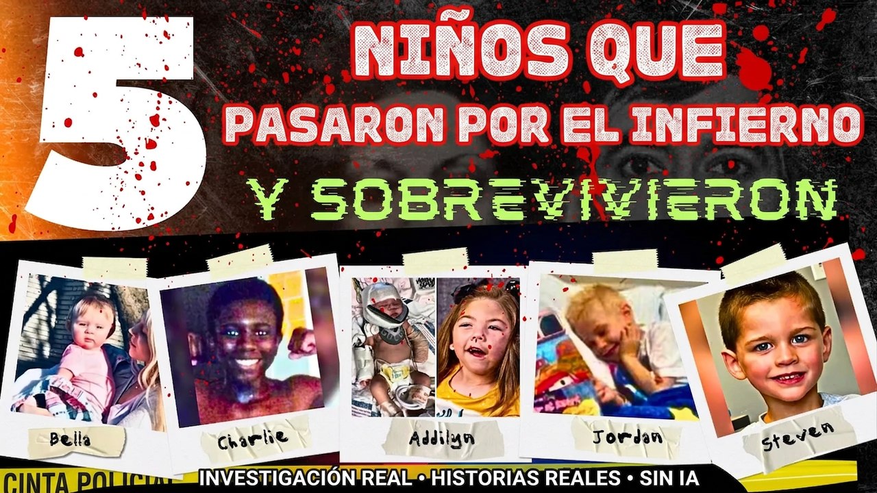 5 niños que sobrevivieron al infierno y viven para contarlo