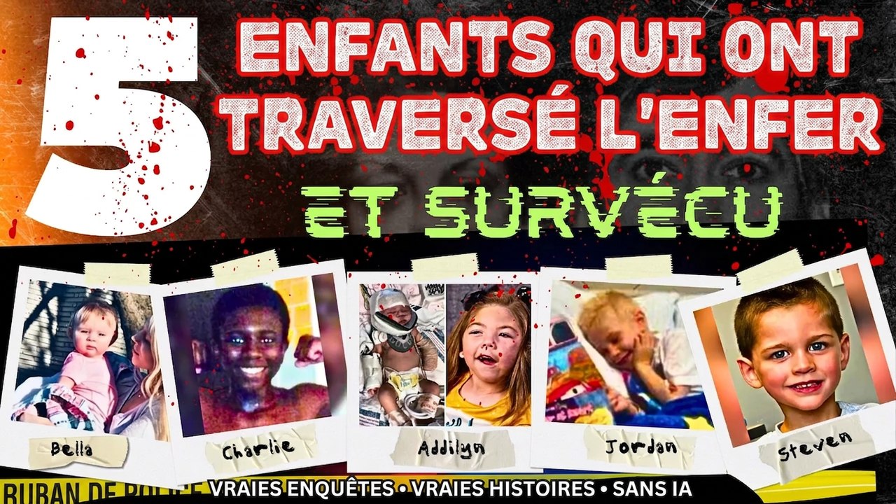 5 enfants qui ont survécu à l’enfer