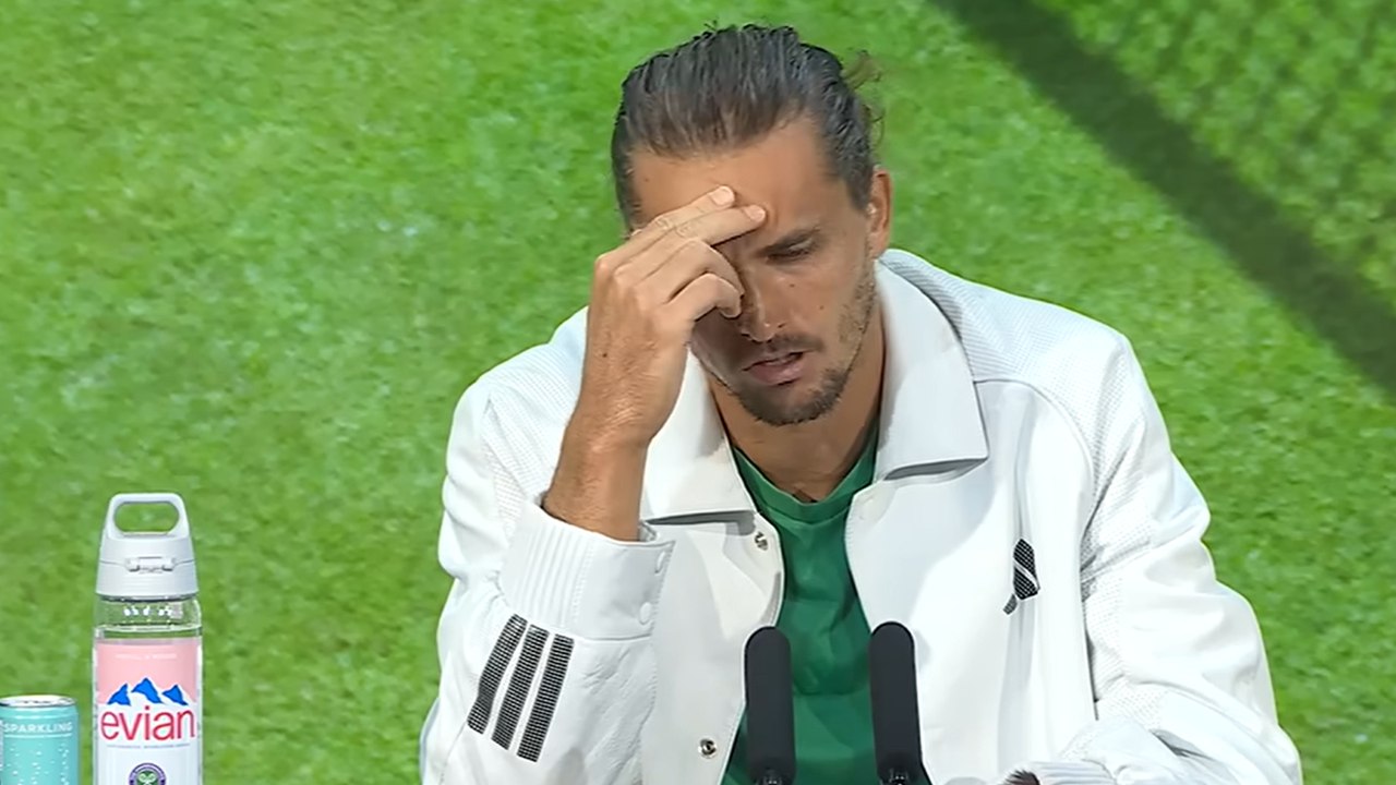 Wimbledon 2026 - Alexander Zverev a évoqué sa blessure au genou après la finale de Wimbledon