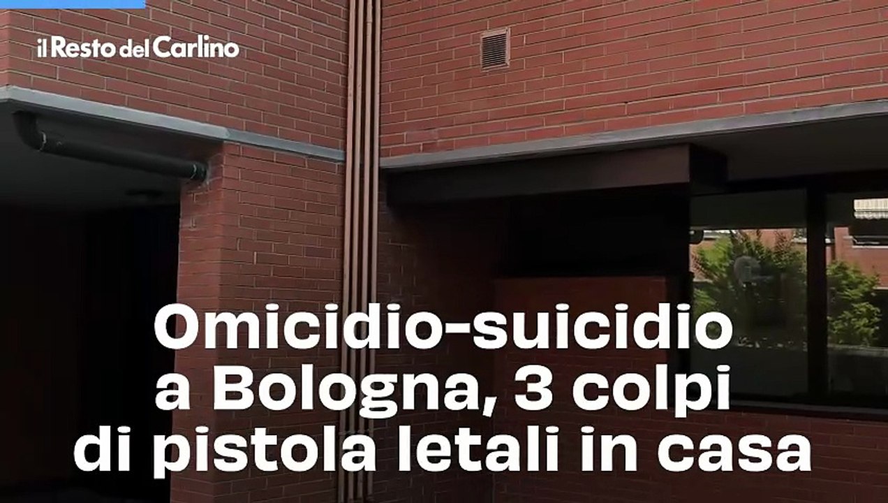 Omicidio-suicidio a Bologna, 3 colpi di pistola letali in casa