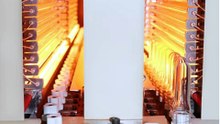1500W 335mm 235v Bottle Blowing Quartz IR Lamp Short Wave Quartz Infrared Heater Lamp