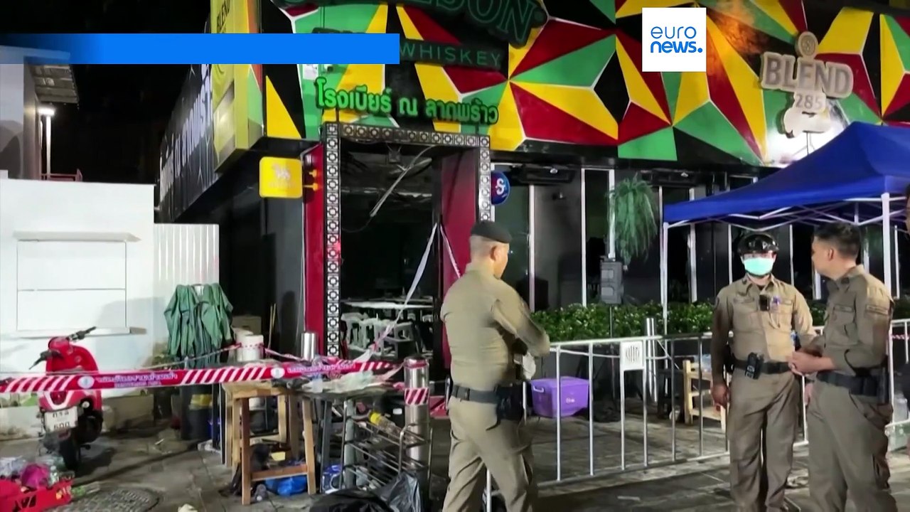 Fire at pub on outskirts of Bangkok kills at least 30 people and injures dozens