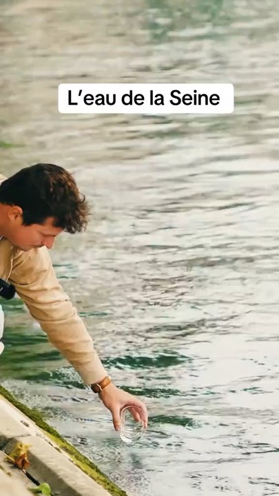 L’eau de la Seine, ok pour la baignade ?? 🛁 #eau #seine #fun