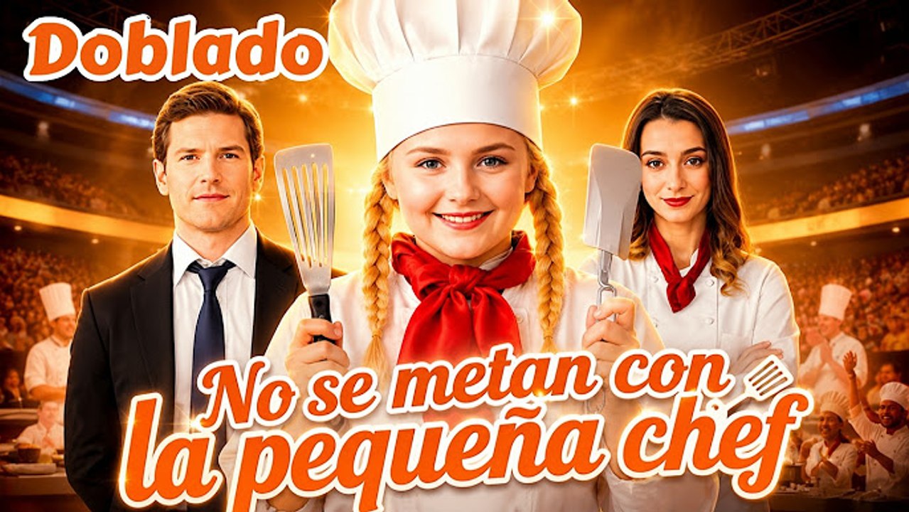 no se metan con la pequeña chef