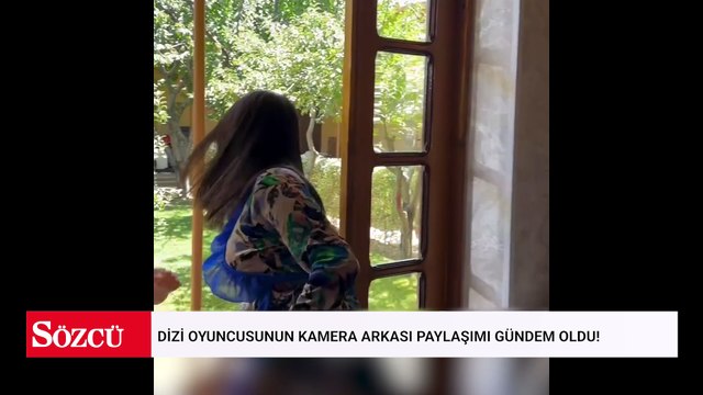 Dizi oyuncusunun kamera arkası paylaşımı gündem oldu! Tokat sahnesine açıklama geldi