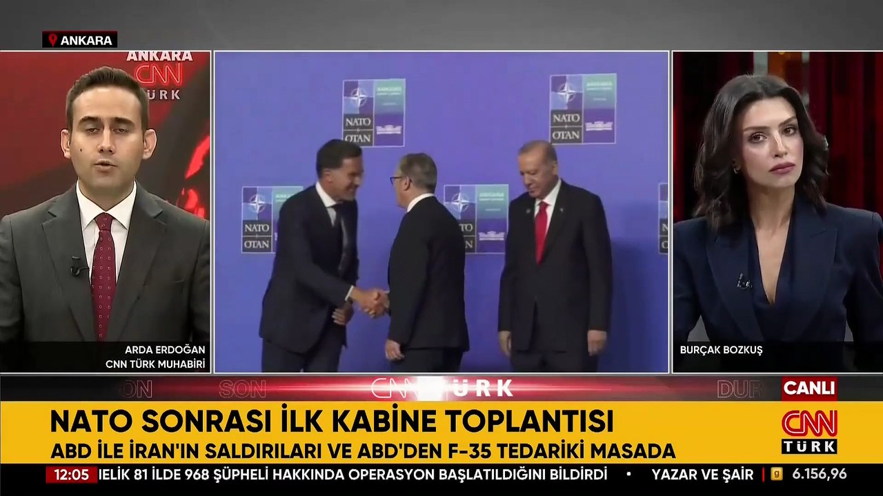 NATO sonrası ilk kabine toplantısı: ABD'den F-35 tedariki masada