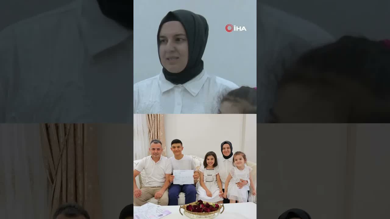 LGS Türkiye Birincisi Depremzede Yunus Başarı Hikayesini Anlattı!