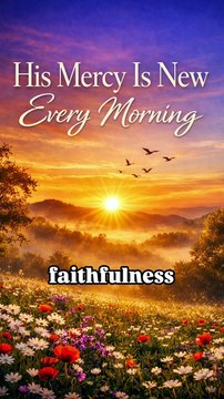 His Mercy Is New Every Morning | Morning Worship | Christian Worship Music