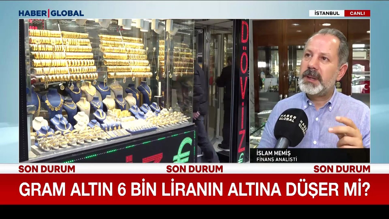 Gram altın 6 bin liranın altına düşer mi?