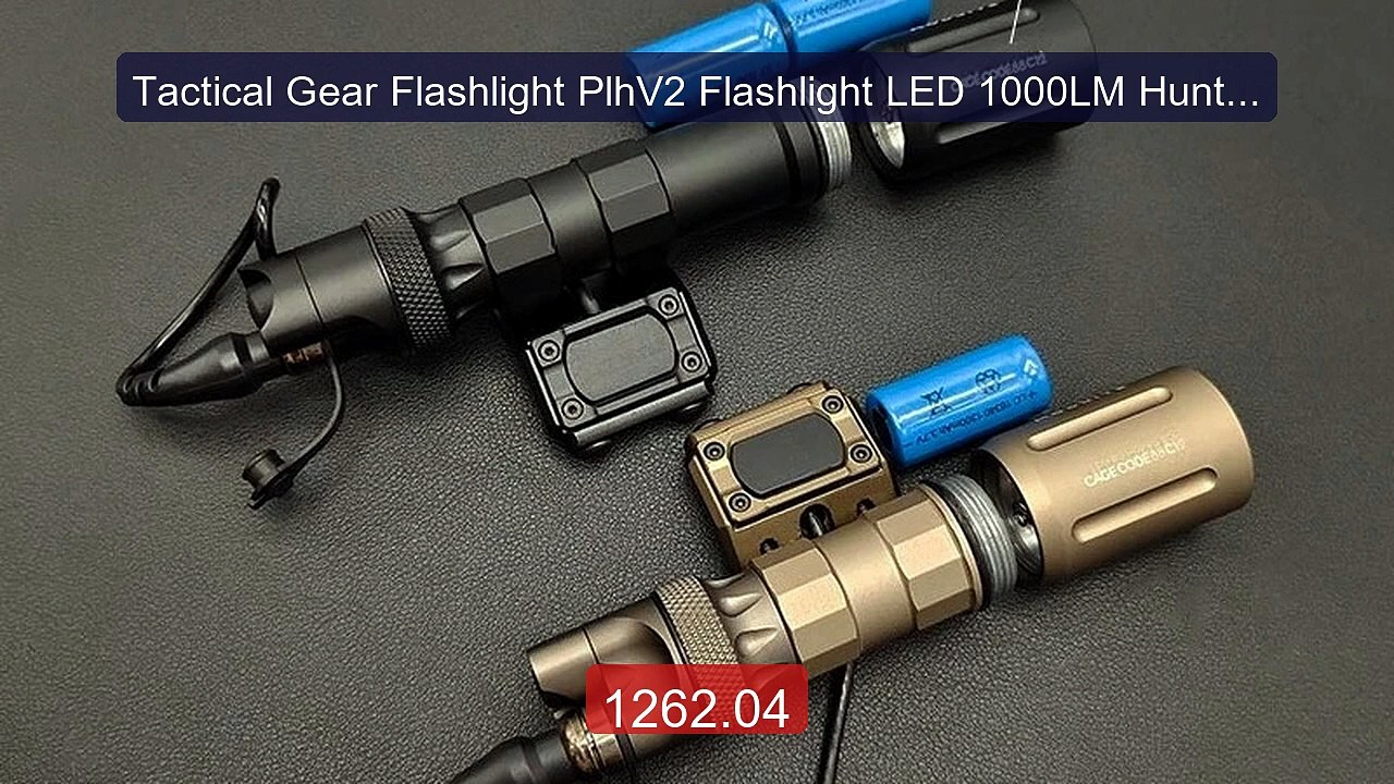 Tactical Gear Flashlight PlhV2 Flashlight LED 1000LM Hunting Scout... -- Best Deal 2026 | Shop Now!