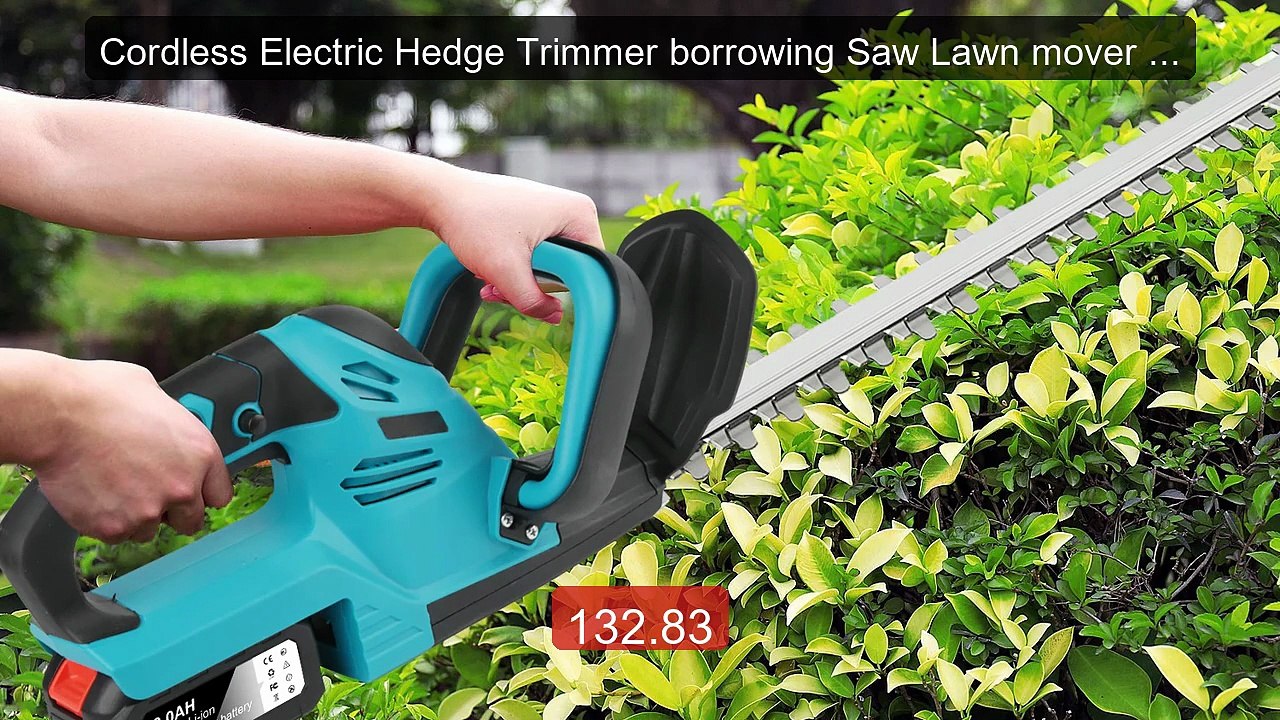 Cordless Electric Hedge Trimmer borrowing Saw Lawn mover Garde... -- Hot Deal 2026 | Limited Offer!