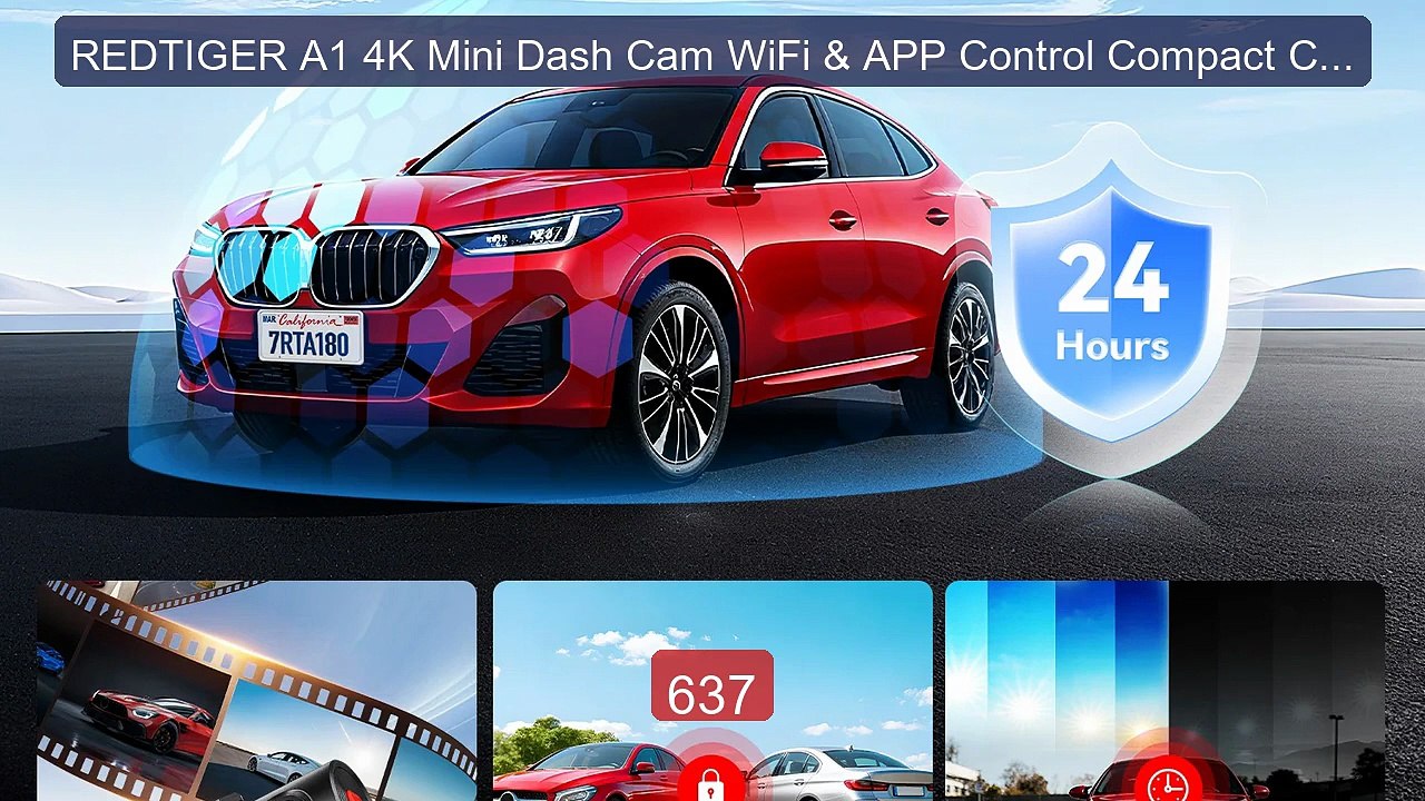 REDTIGER A1 4K Mini Dash Cam WiFi & APP Control Compact Car Camera ... -- Top Rated 2026 | Buy Now!