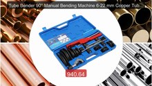 Tube Bender 90° Manual Bending Machine 6-22 mm Copper Tube Ben... -- Hot Deal 2026 | Limited Offer!