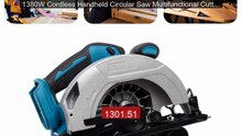 1380W Cordless Handheld Circular Saw Multifunctional Cutting Tool F... -- Top Rated 2026 | Buy Now!